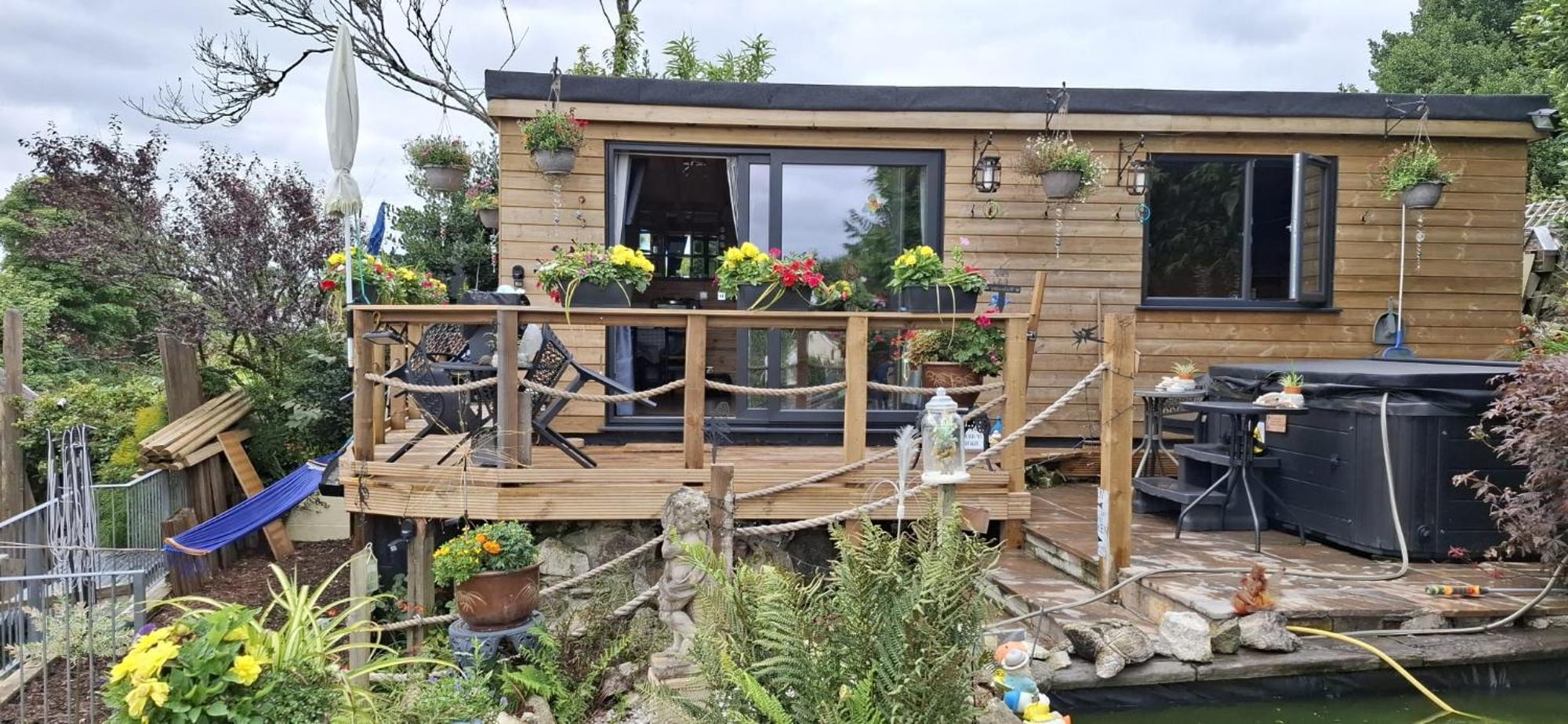 Cosy Cornish Cabin St Austell Luaran gambar